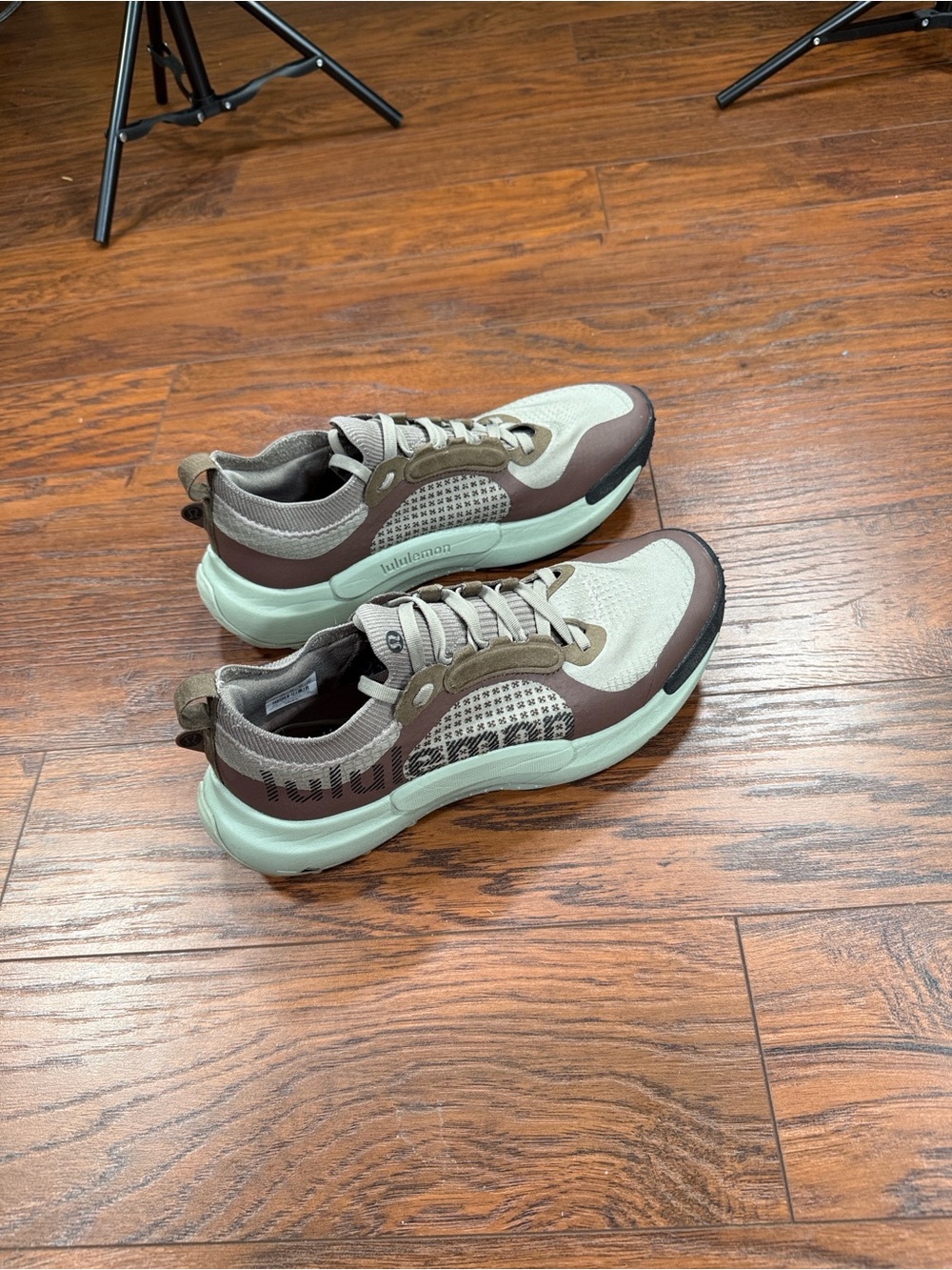 lululemon athletica Men's Mint Green and Brown Athletic Shoes - Picture 3 of 16